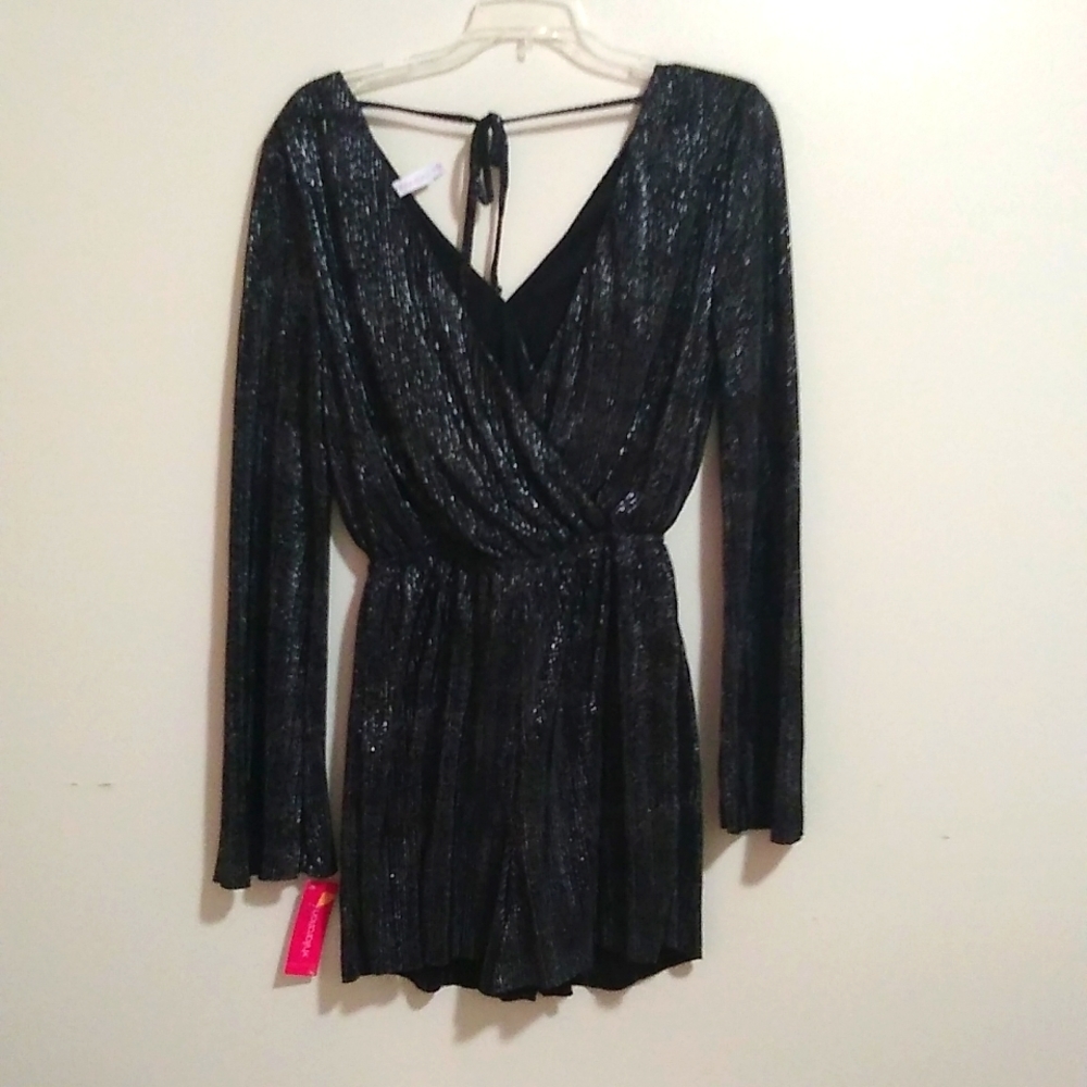 xhilaration longsleeve women Jumpsuit Sz M